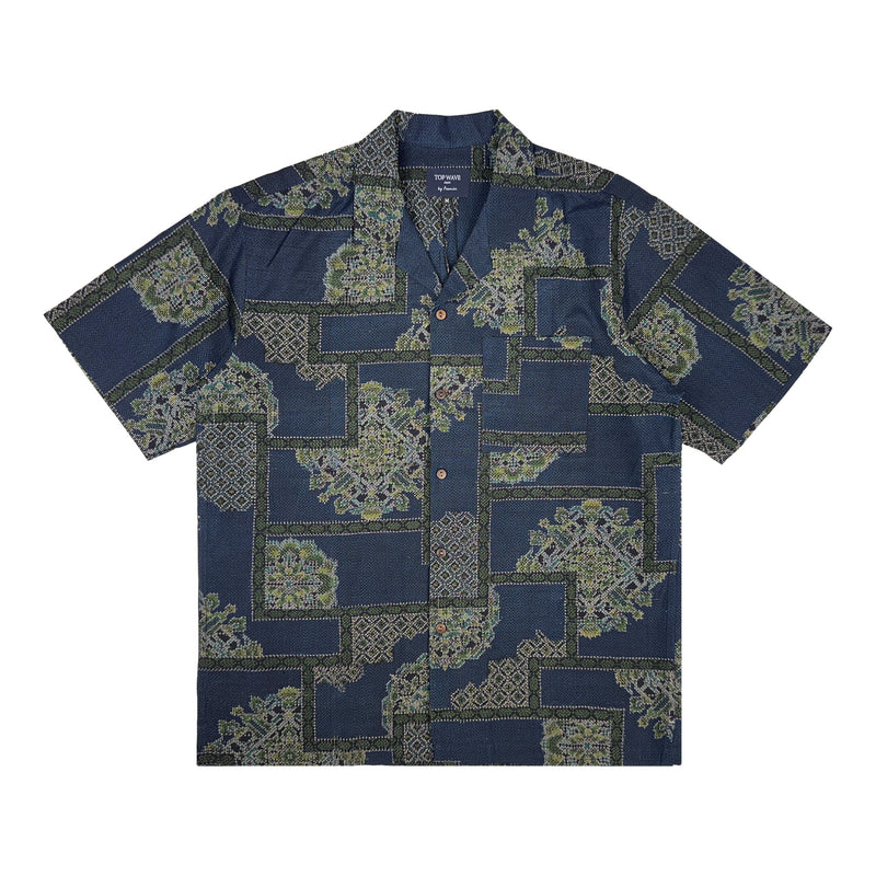Camisa hawaiana kimono talla M [AHVN-M04]-zoom-
