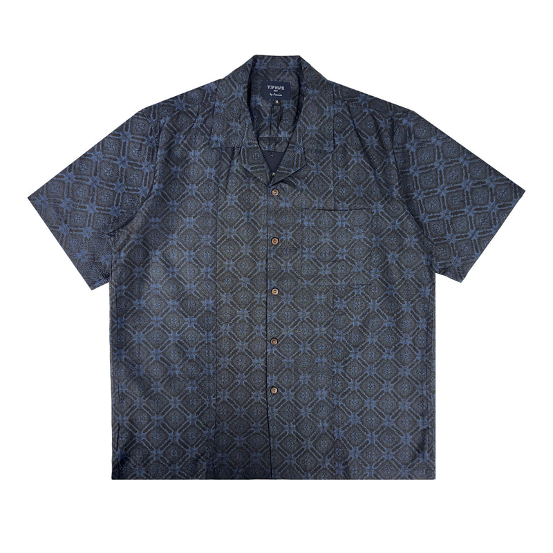 Kimono Hawaiian Shirt, Size M [AHVN-M05]-zoom-
