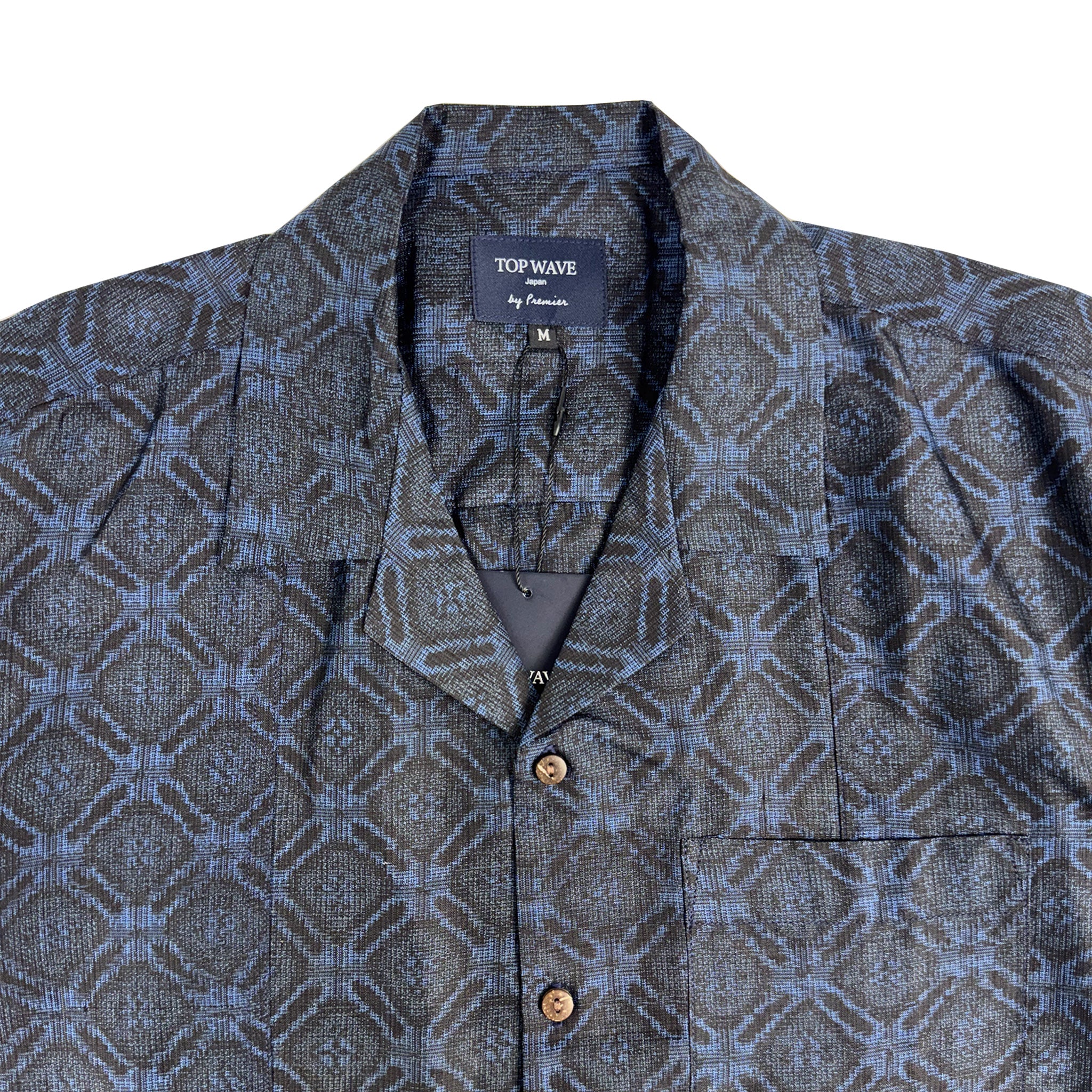 Kimono Hawaiian Shirt, Size M [AHVN-M05]-zoom-3