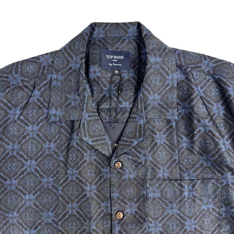 Kimono Hawaiian Shirt, Size M [AHVN-M05]-zoom-