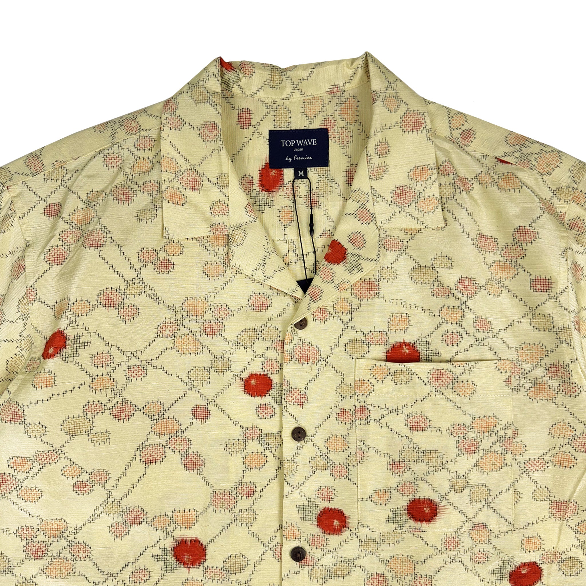Kimono Hawaiian Shirt, Size M [AHVN-M07]-zoom-3