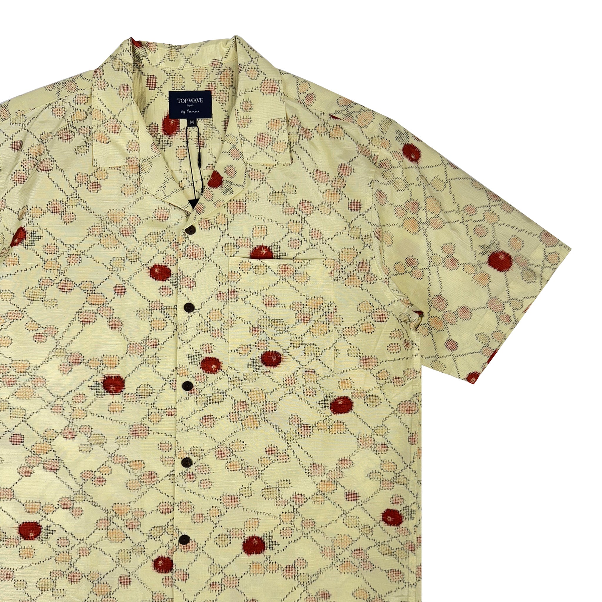 Kimono Hawaiian Shirt, Size M [AHVN-M07]-zoom-4