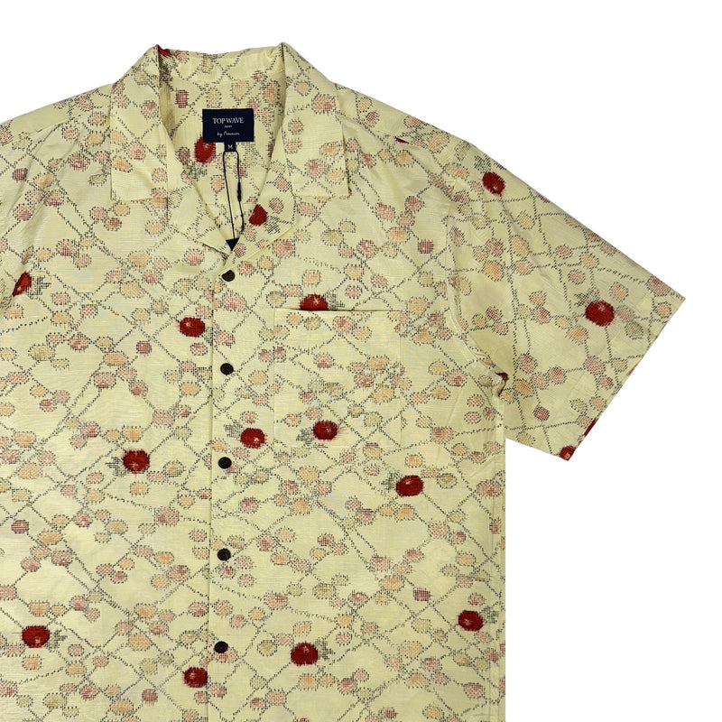 Kimono Hawaiian Shirt, Size M [AHVN-M07]-zoom-