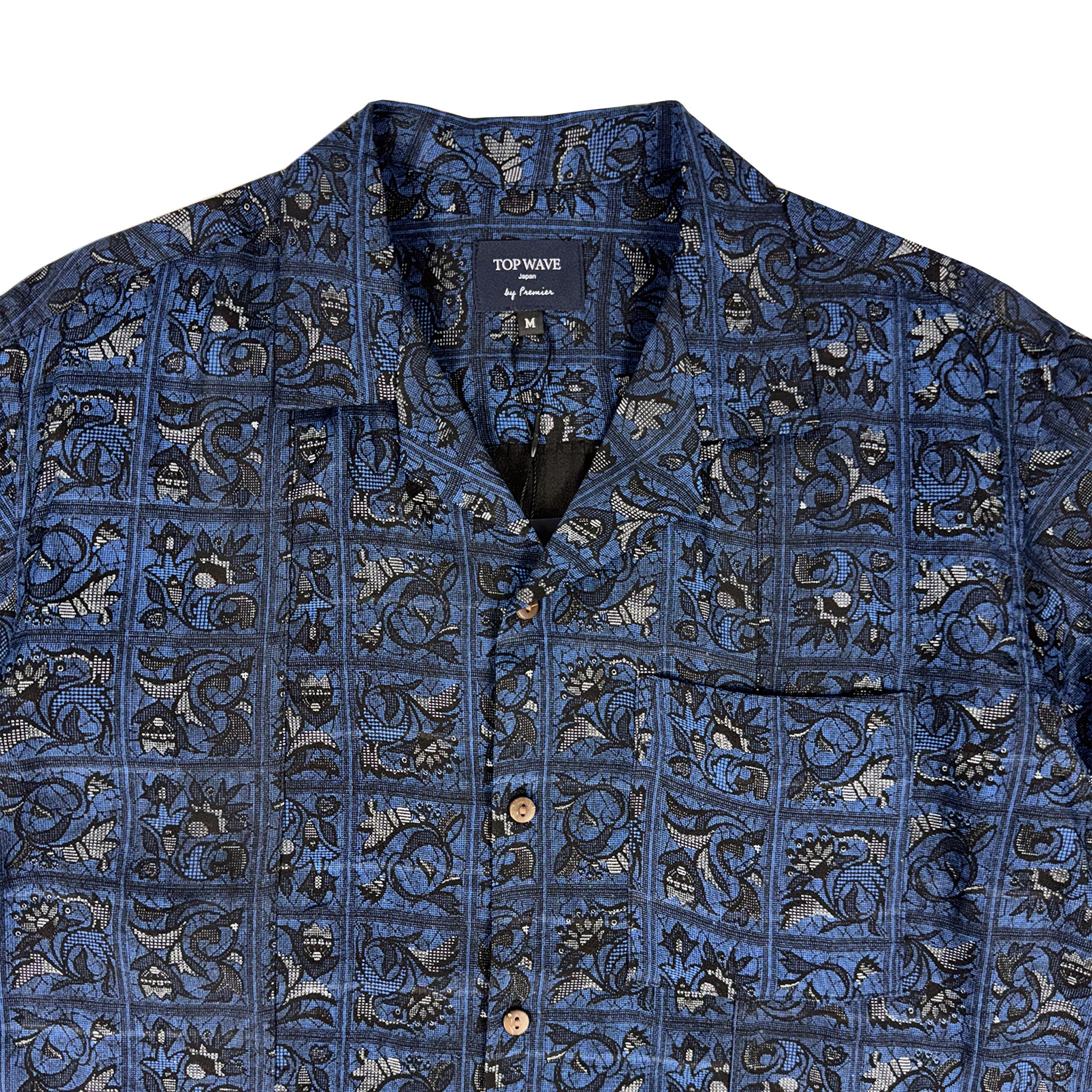 Camisa hawaiana kimono talla M [AHVN-M109]-zoom-3