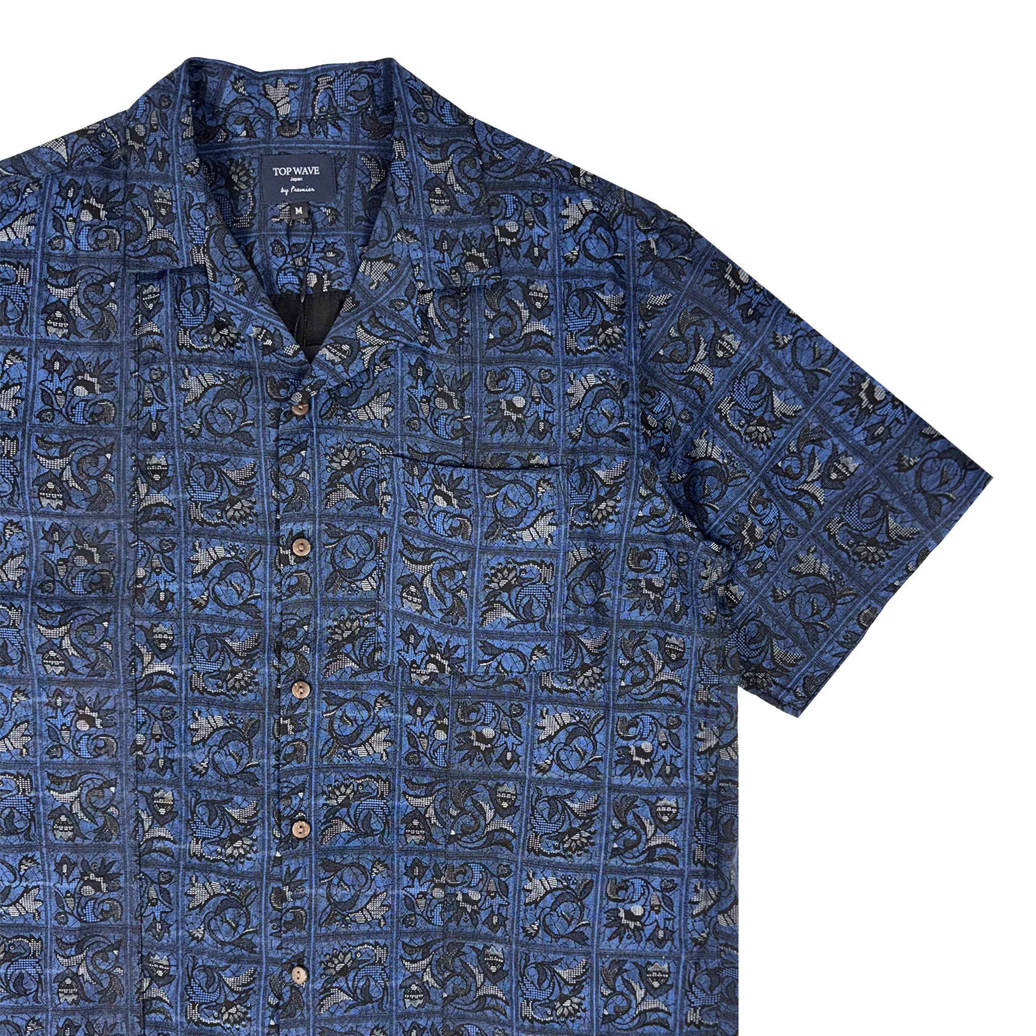 Camisa hawaiana kimono talla M [AHVN-M109]-zoom-4