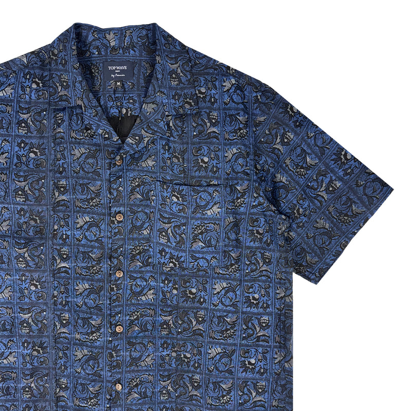 Camisa hawaiana kimono talla M [AHVN-M109]-zoom-