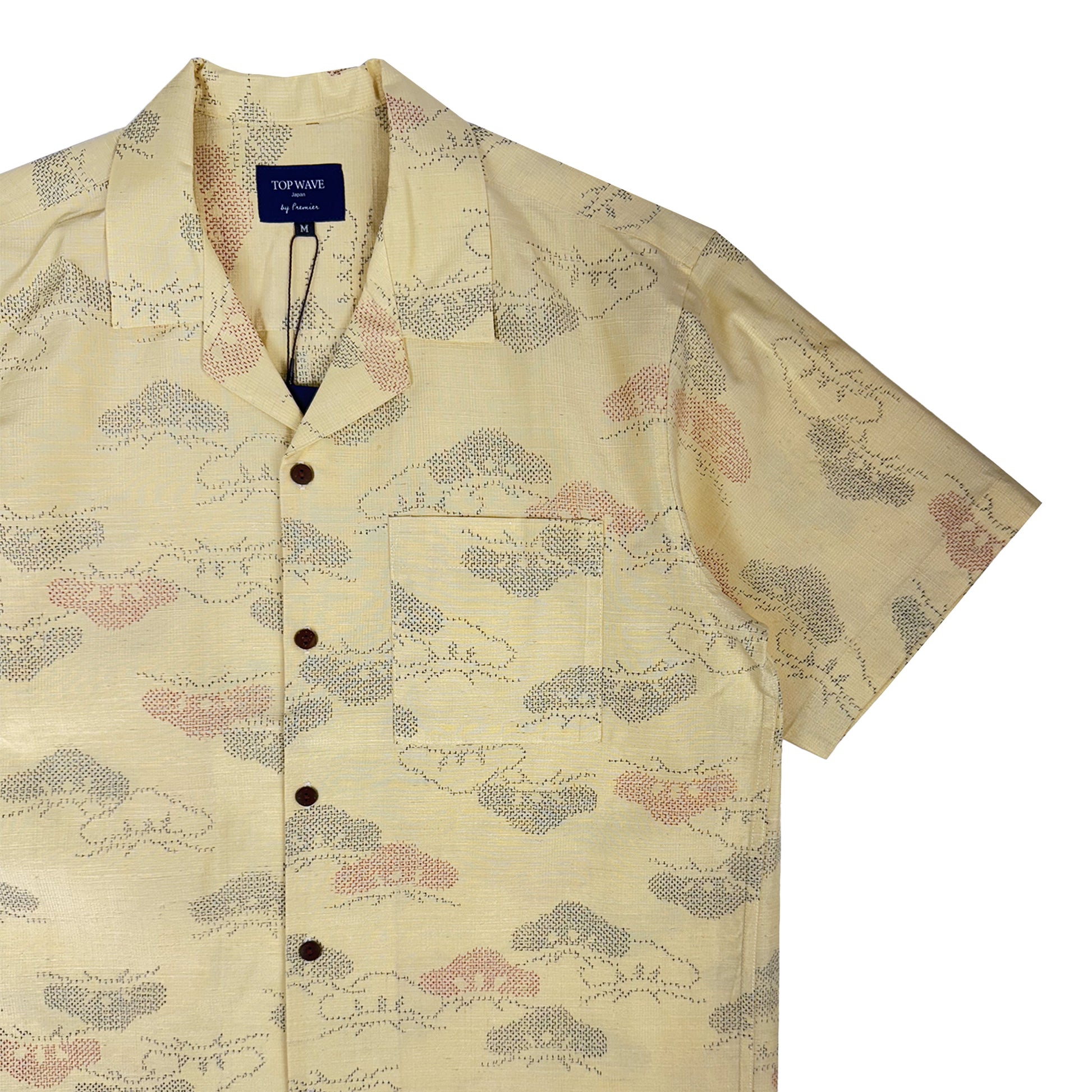 Camisa Hawaiana Kimono Talla M [AHVN-M117]-4