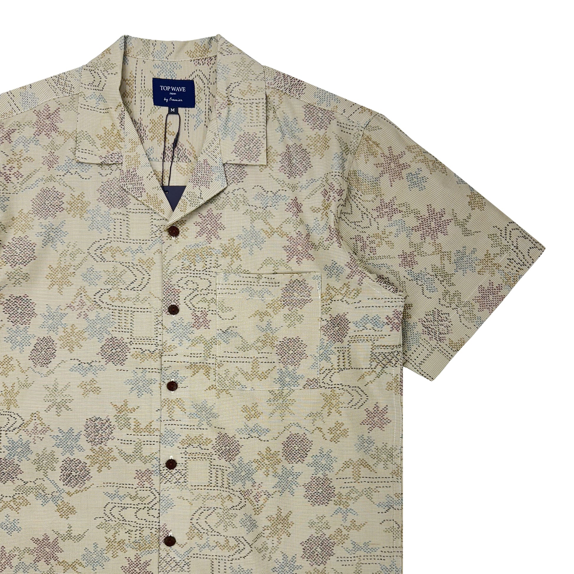 Kimono Hawaiian Shirt Talla M [AHVN-M121]-4