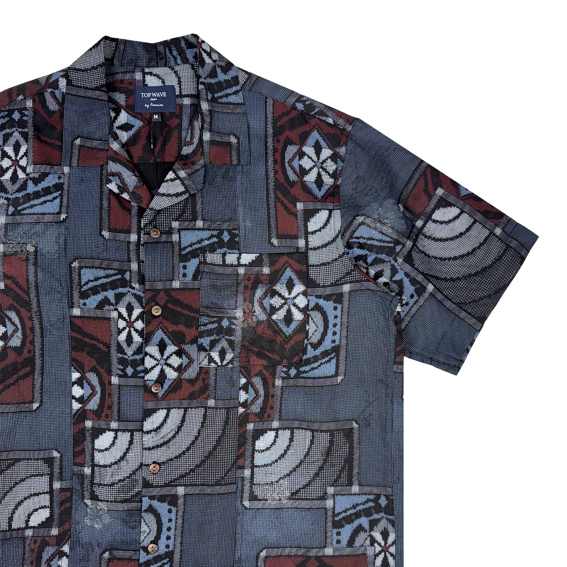 Camisa Hawaiana Kimono Talla M [AHVN-M122]-4