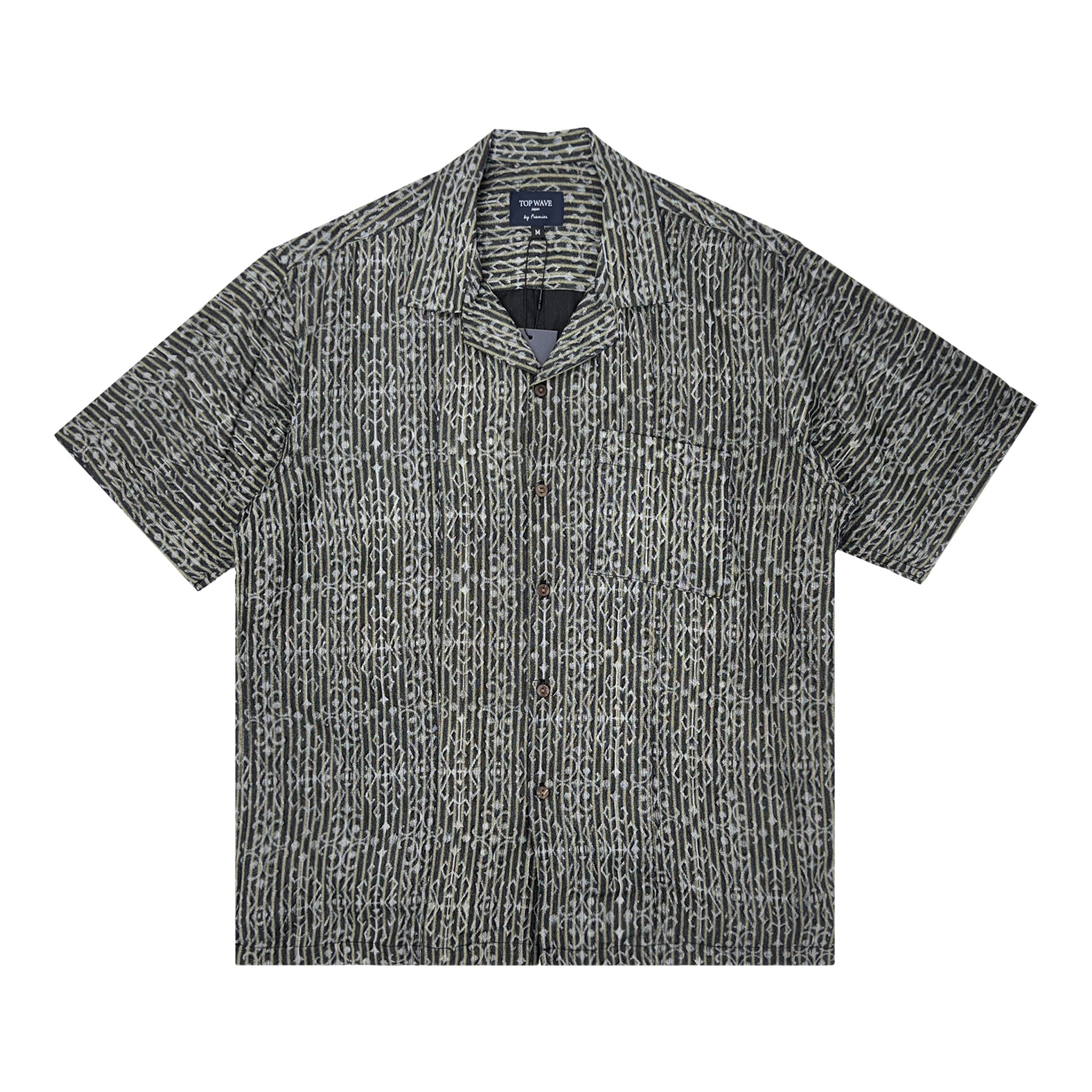 Camisa hawaiana kimono talla M [AHVN-M128]