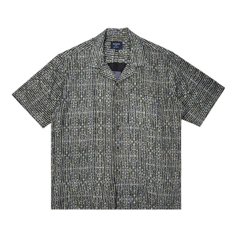 Camisa hawaiana kimono talla M [AHVN-M128]-zoom-