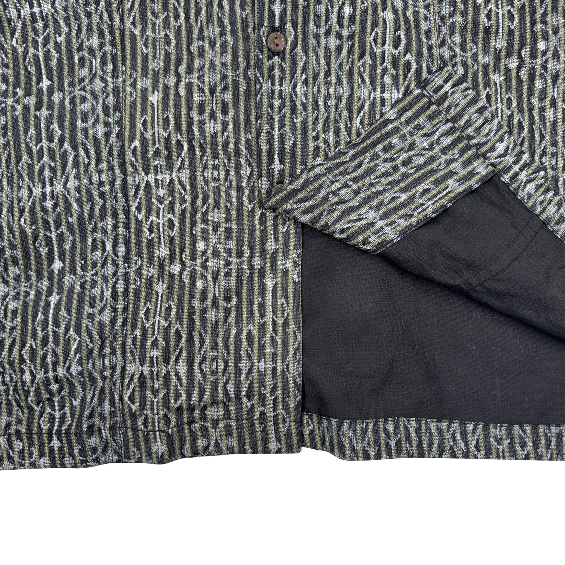 Camisa hawaiana kimono talla M [AHVN-M128]-5