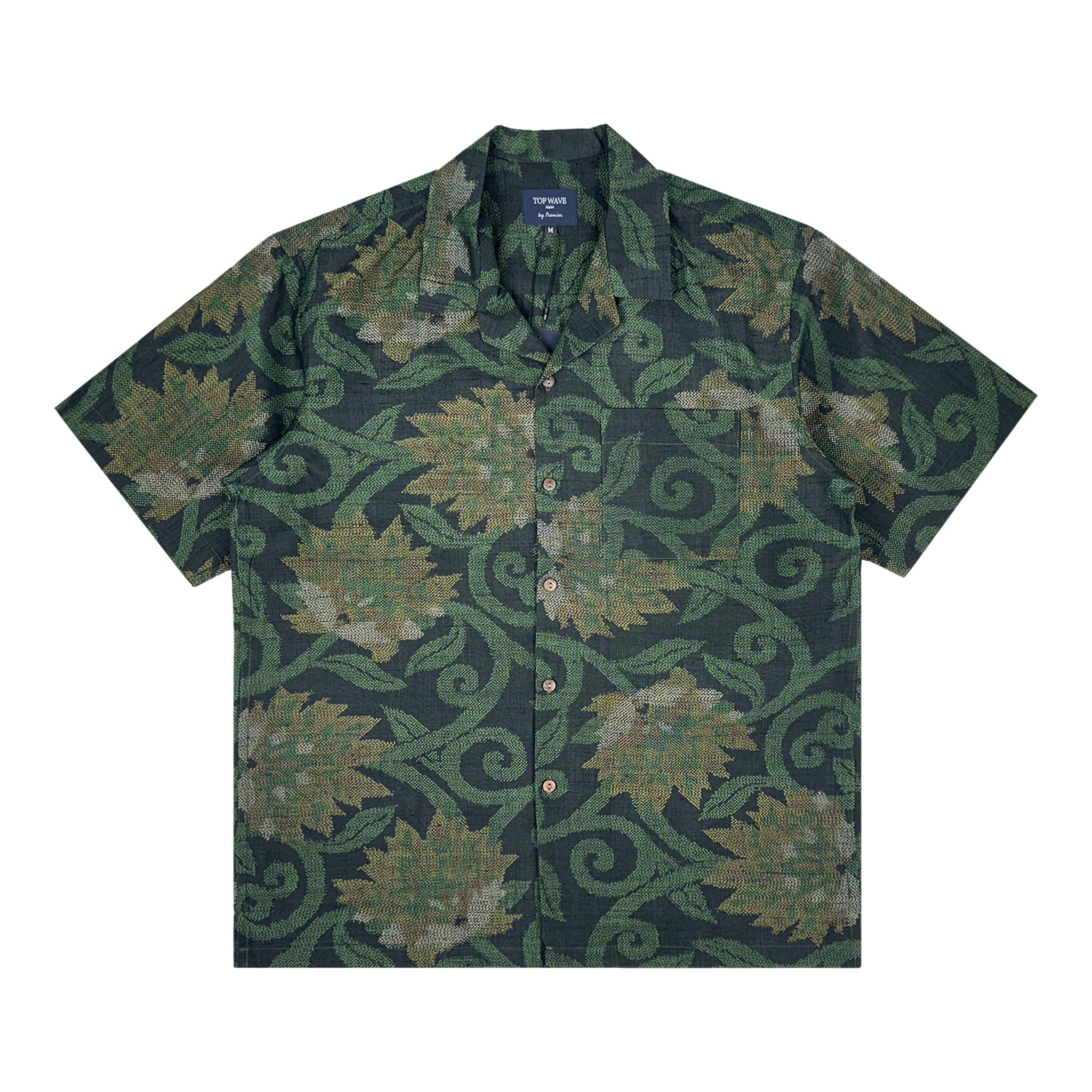 Camisa Aloha Kimono Talla M [AHVN-M136]
