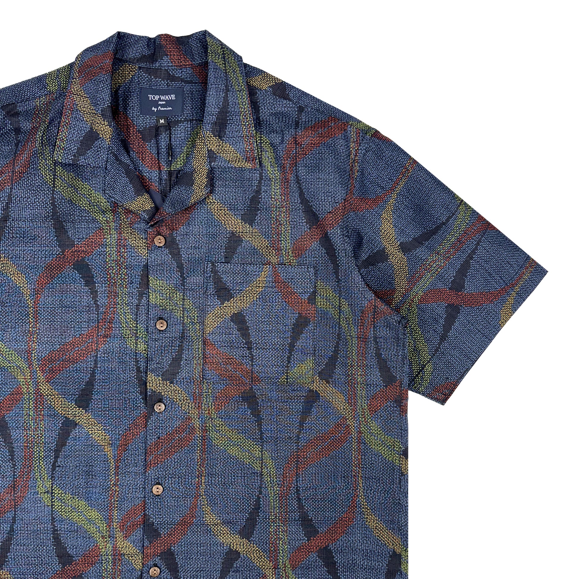 Kimono Hawaiian Shirt Talla M [AHVN-M139]-4