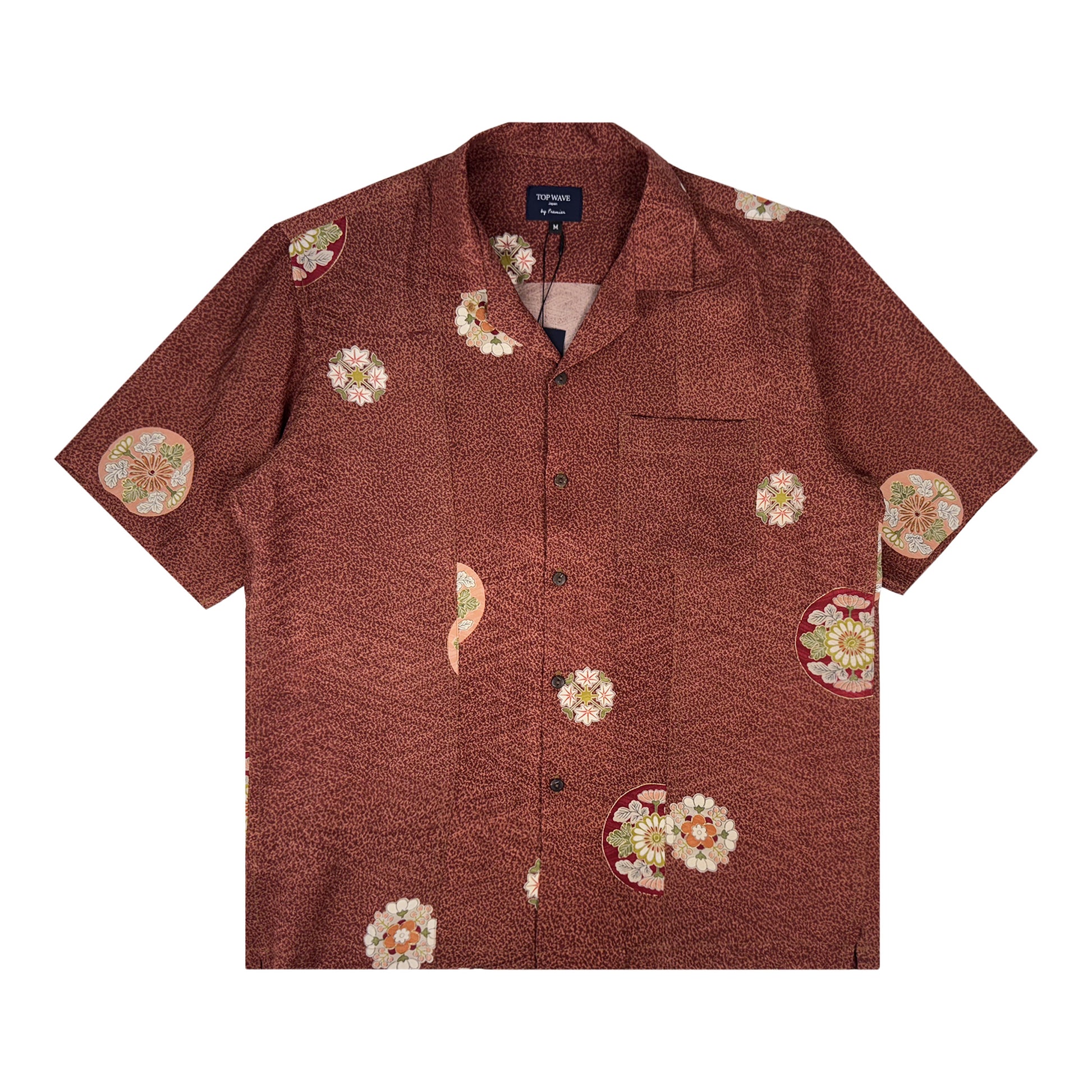 Camisa Aloha de Kimono Talla M [AHVN-M147]-1