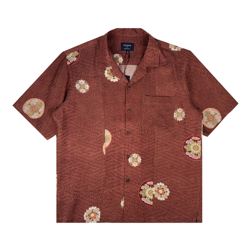Camisa Aloha de Kimono Talla M [AHVN-M147]-zoom-