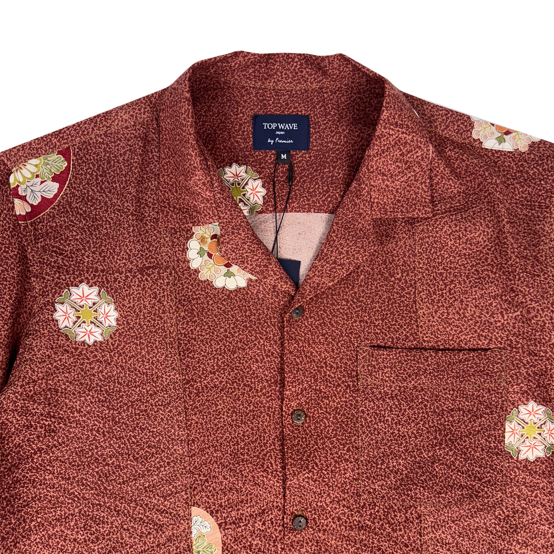 Camisa Aloha de Kimono Talla M [AHVN-M147]-3