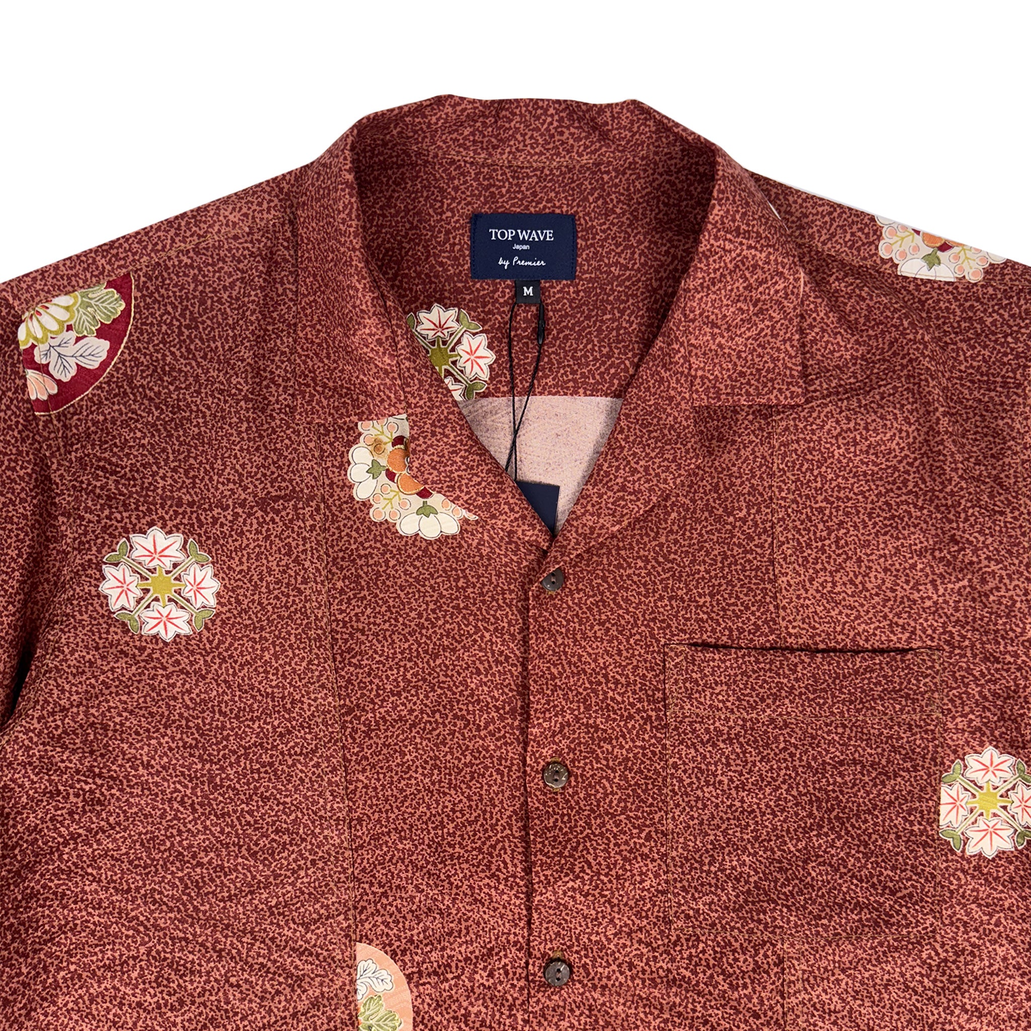 Camisa Aloha de Kimono Talla M [AHVN-M147]-zoom-3