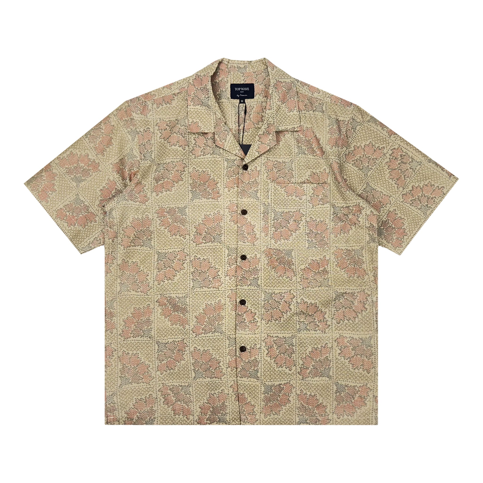 Camisa hawaiana kimono talla M [AHVN-M148]