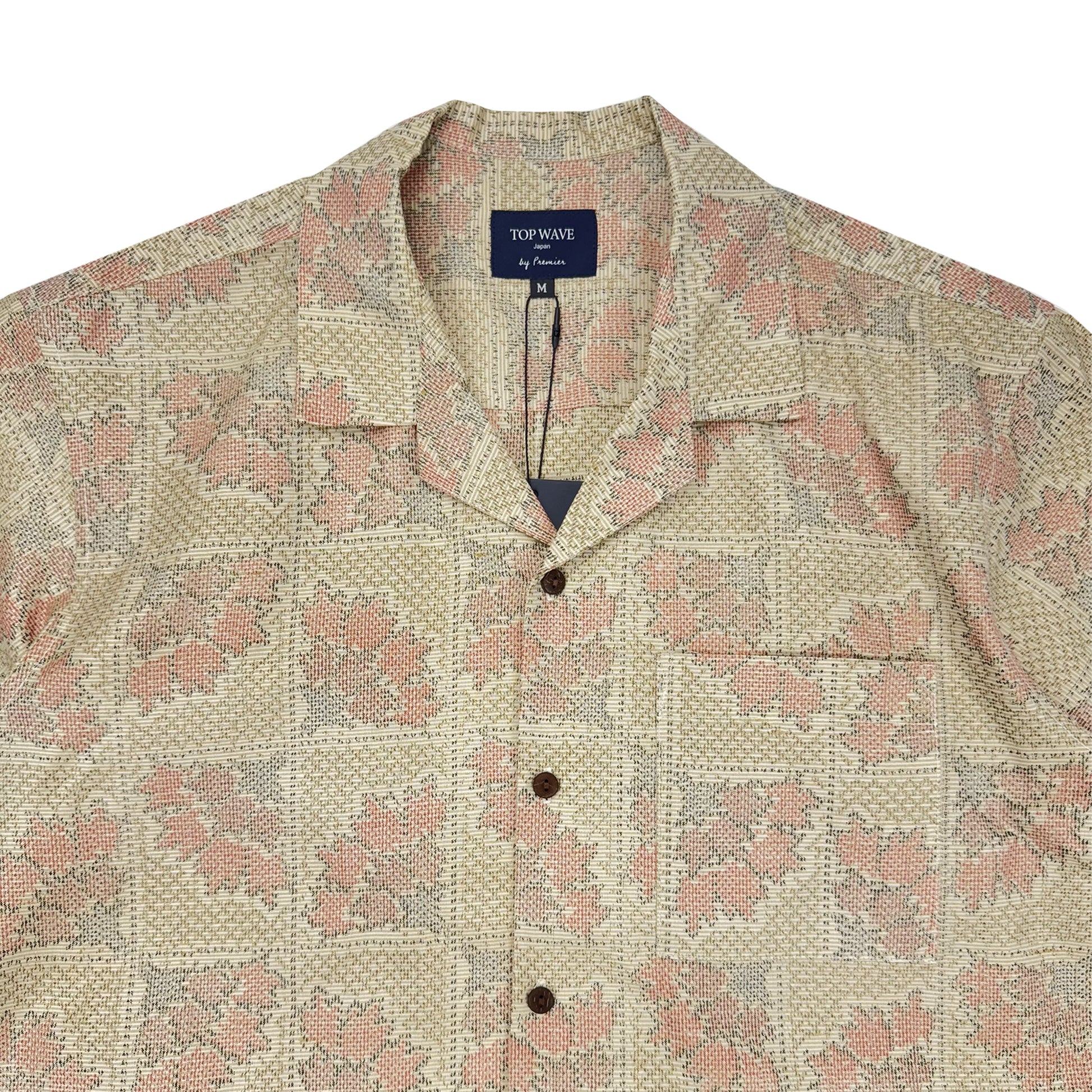 Camisa hawaiana kimono talla M [AHVN-M148]-3
