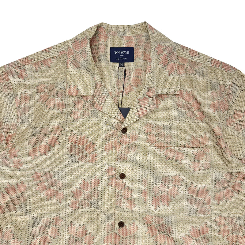 Camisa hawaiana kimono talla M [AHVN-M148]-zoom-