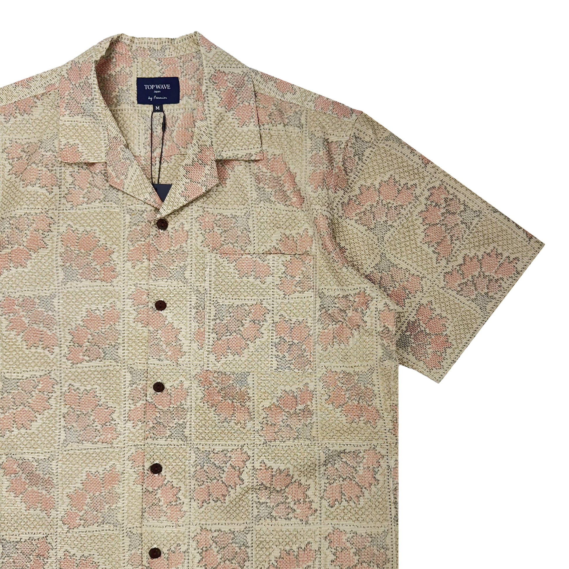 Camisa hawaiana kimono talla M [AHVN-M148]-4