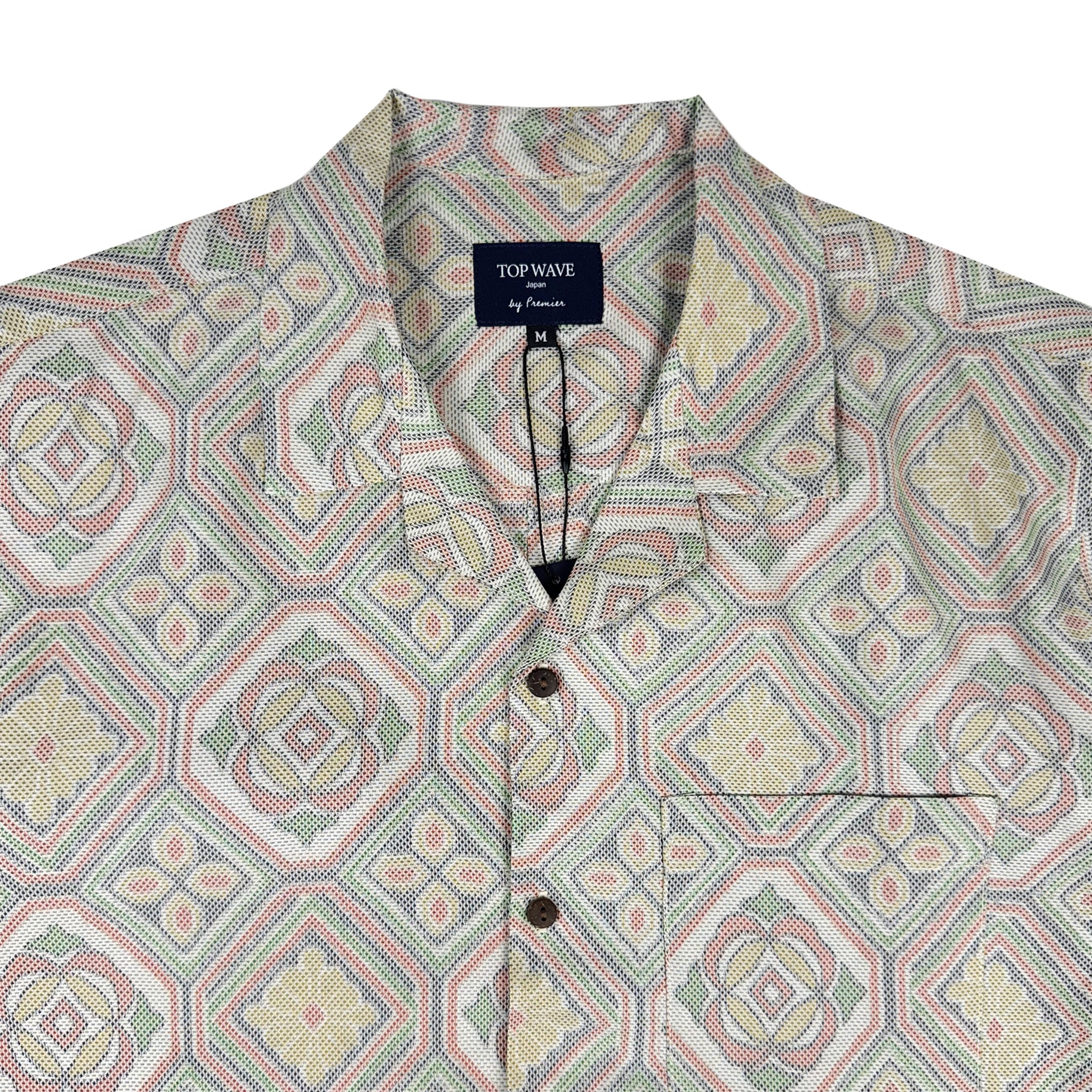 Kimono Hawaiian Shirt, size M [AHVN-M15]-zoom-3