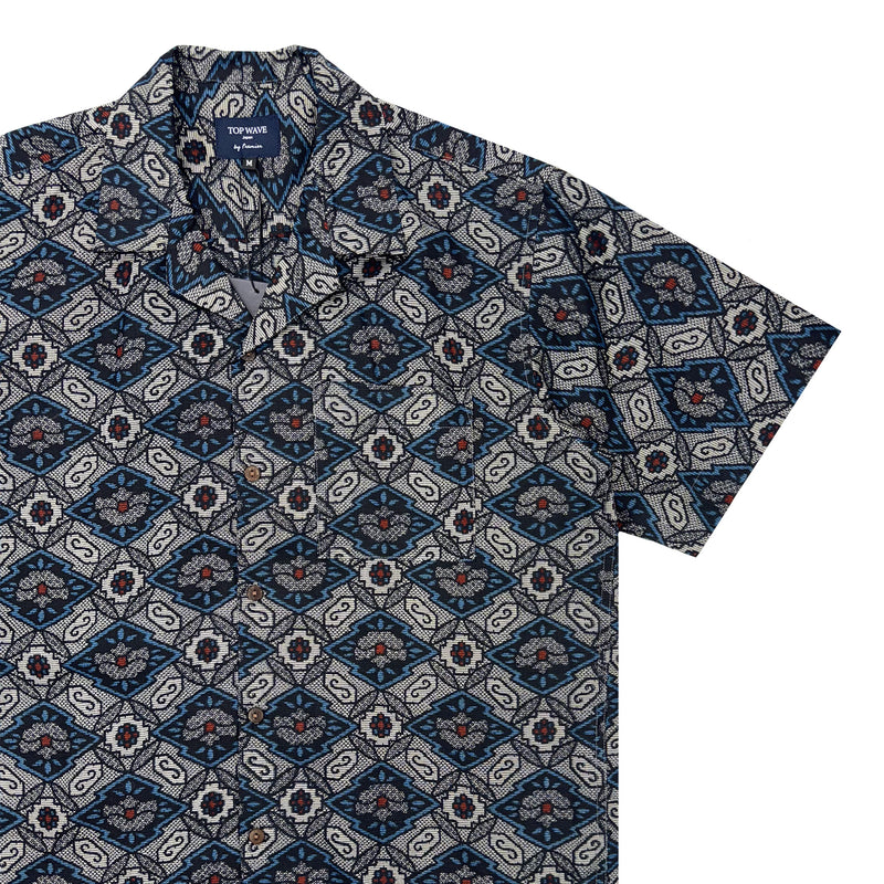 Camisa hawaiana kimono talla M [AHVN-M150]-zoom-
