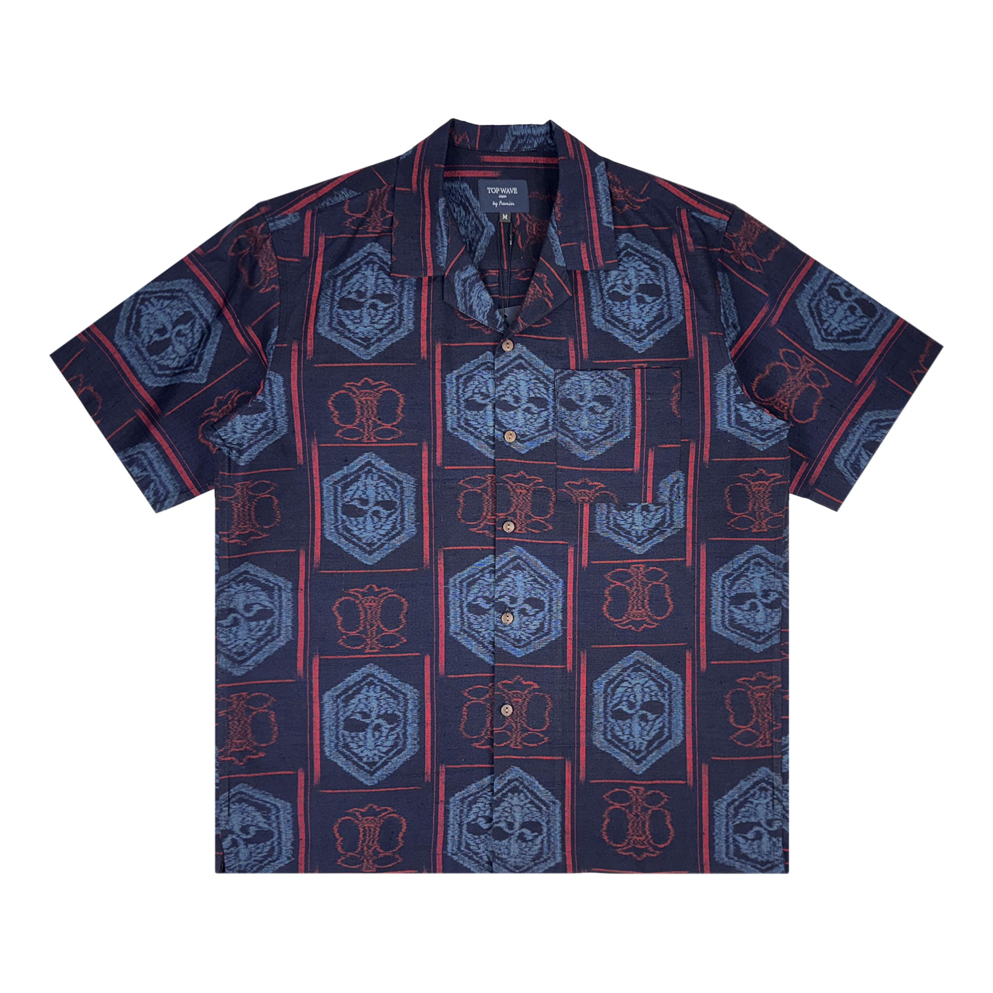 Camisa Aloha Kimono Talla M [AHVN-M153]-zoom-1