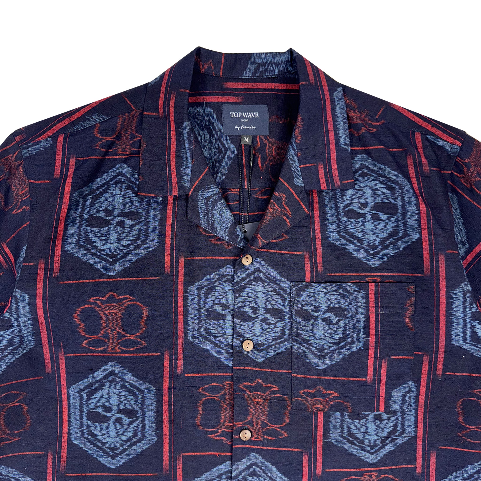 Camisa Aloha Kimono Talla M [AHVN-M153]-zoom-3