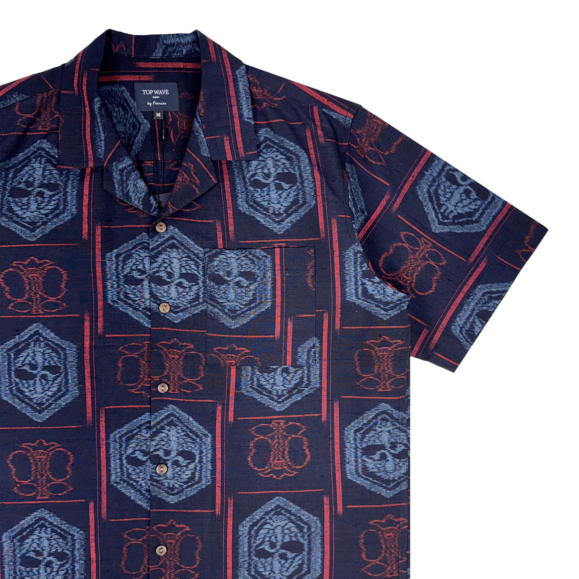 Camisa Aloha Kimono Talla M [AHVN-M153]-4