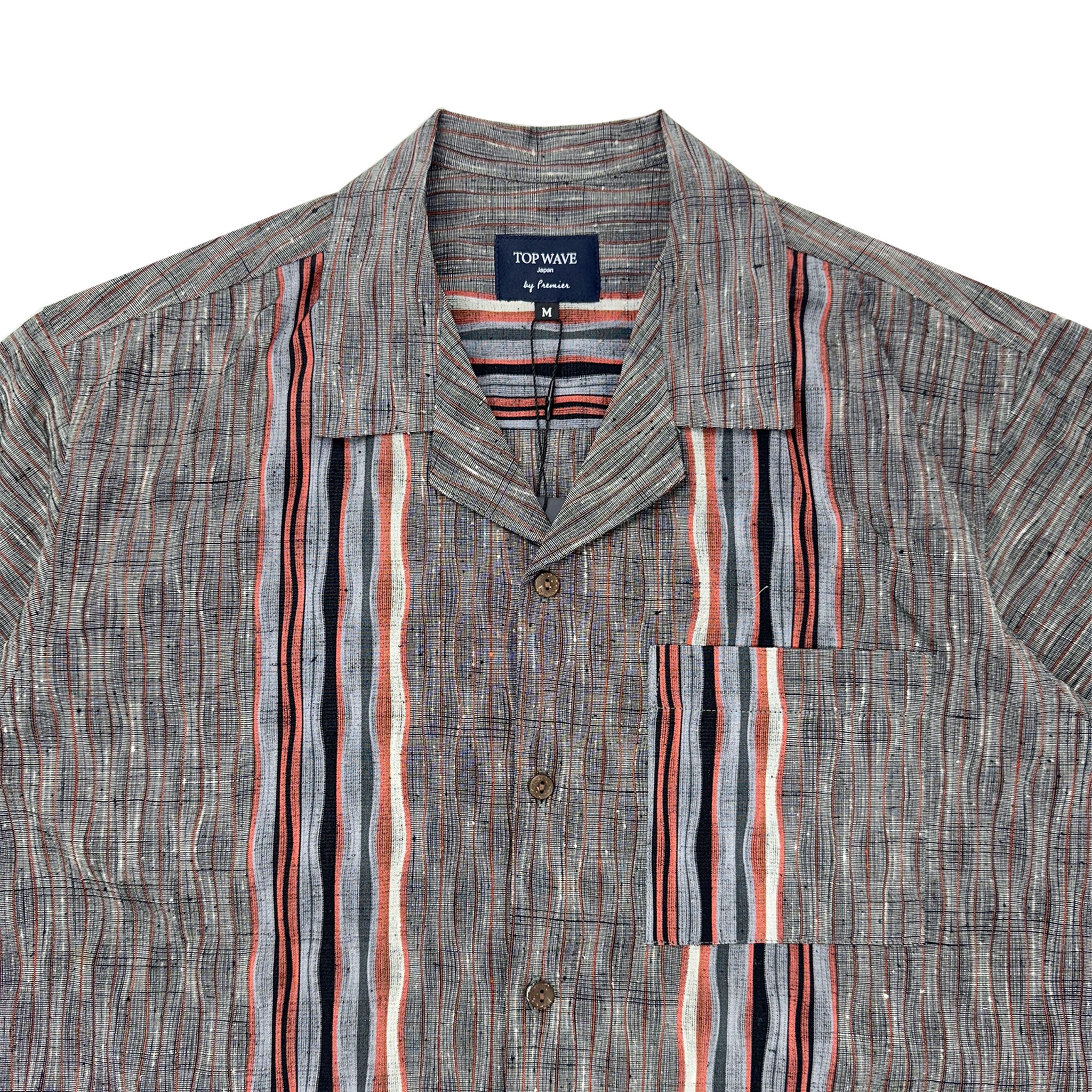 Camisa hawaiana kimono talla M [AHVN-M154]-zoom-3