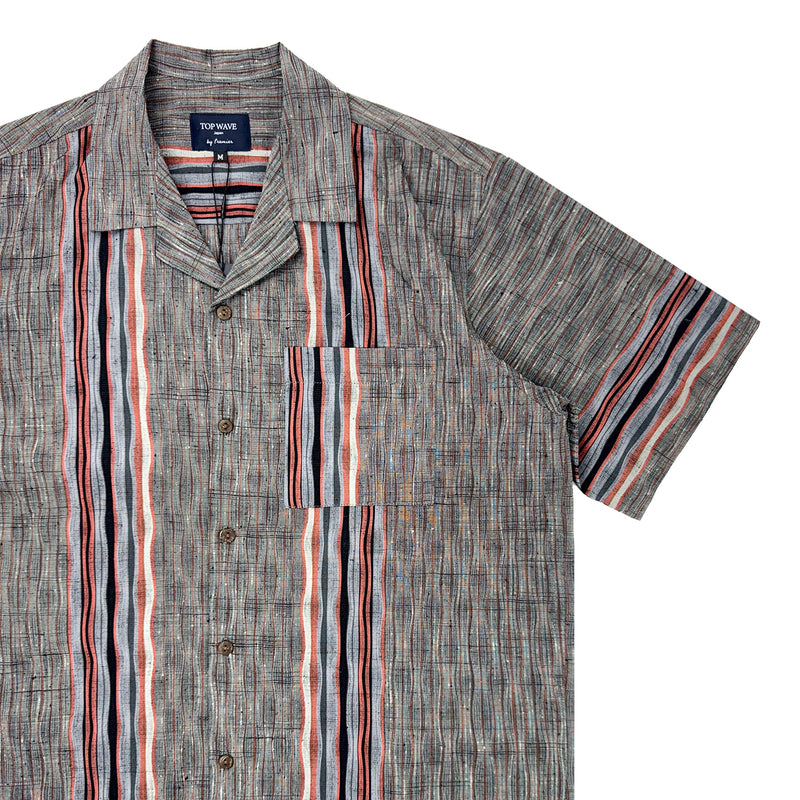 Camisa hawaiana kimono talla M [AHVN-M154]-zoom-