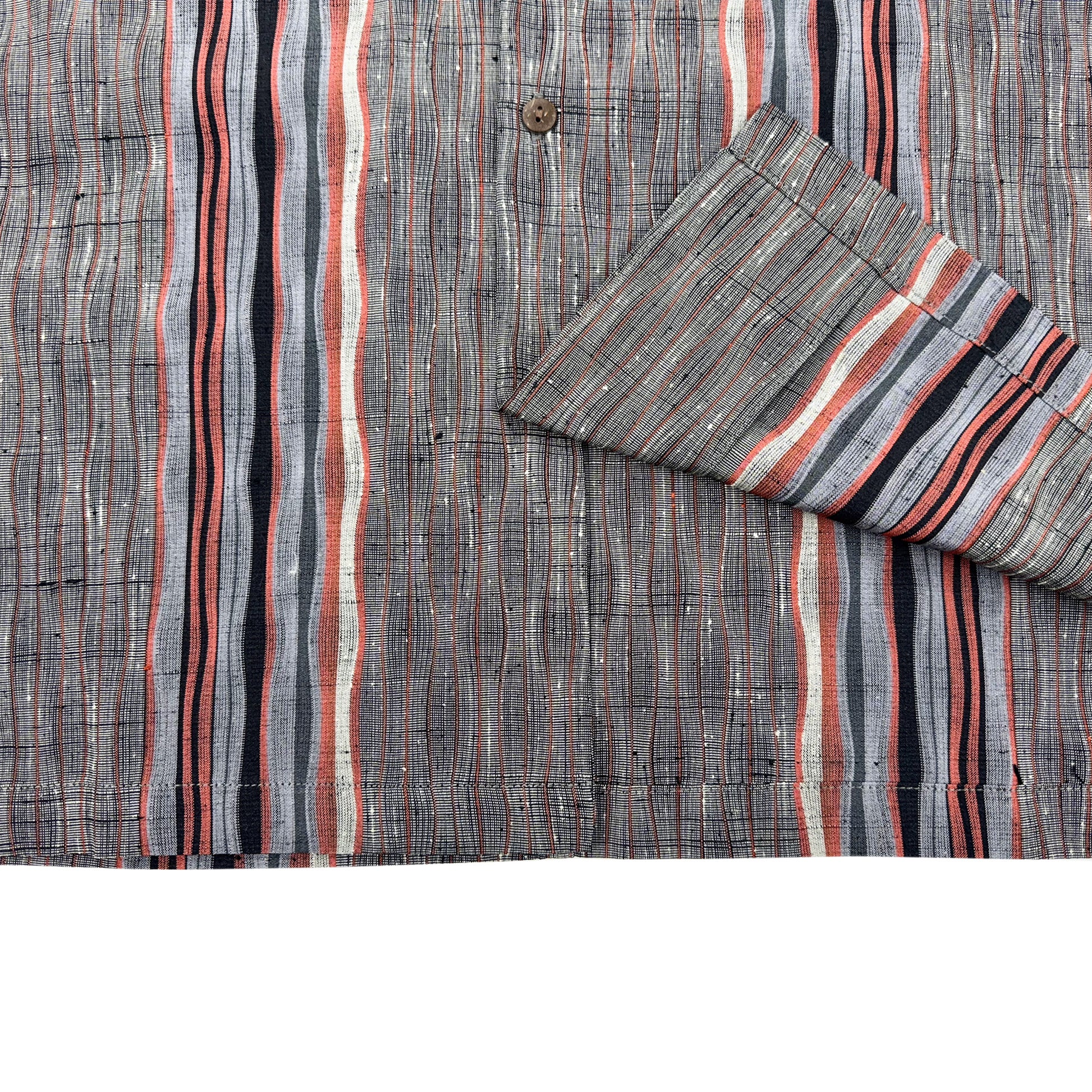 Camisa hawaiana kimono talla M [AHVN-M154]-5