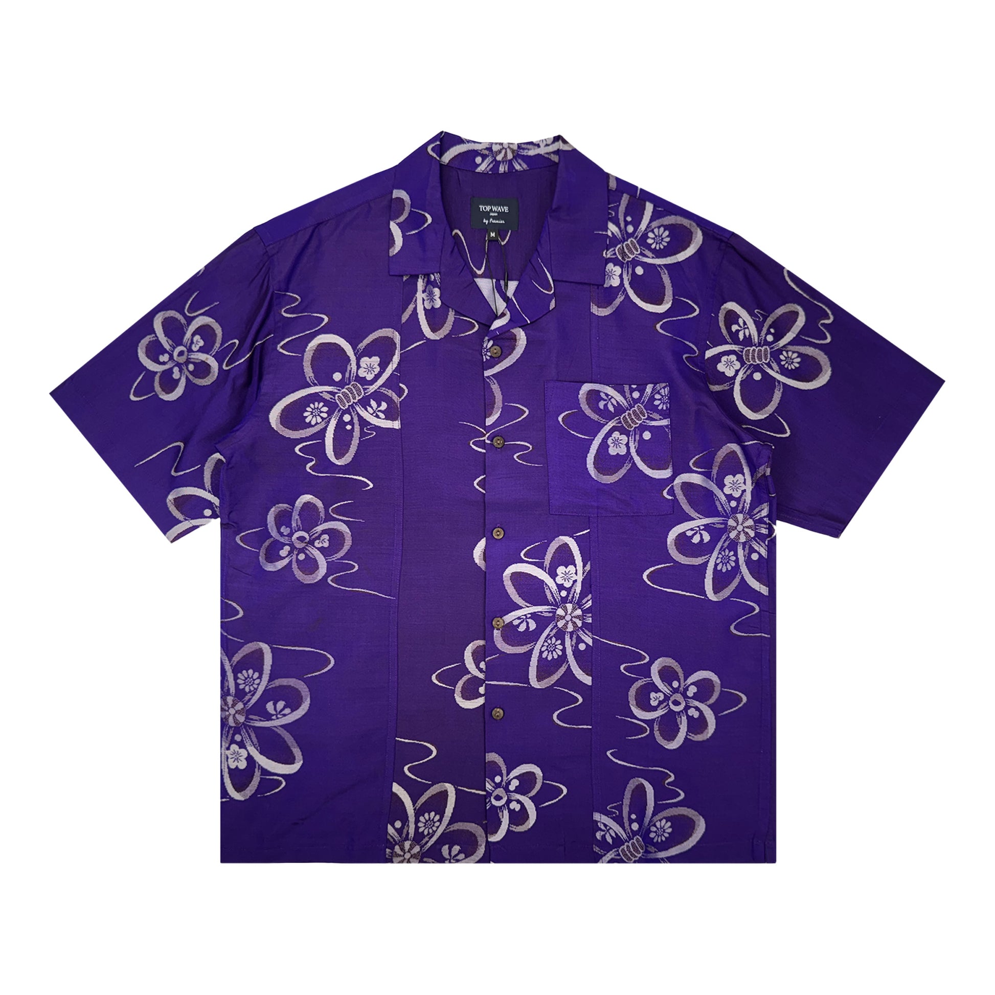 Camisa hawaiana kimono talla M [AHVN-M161]-1
