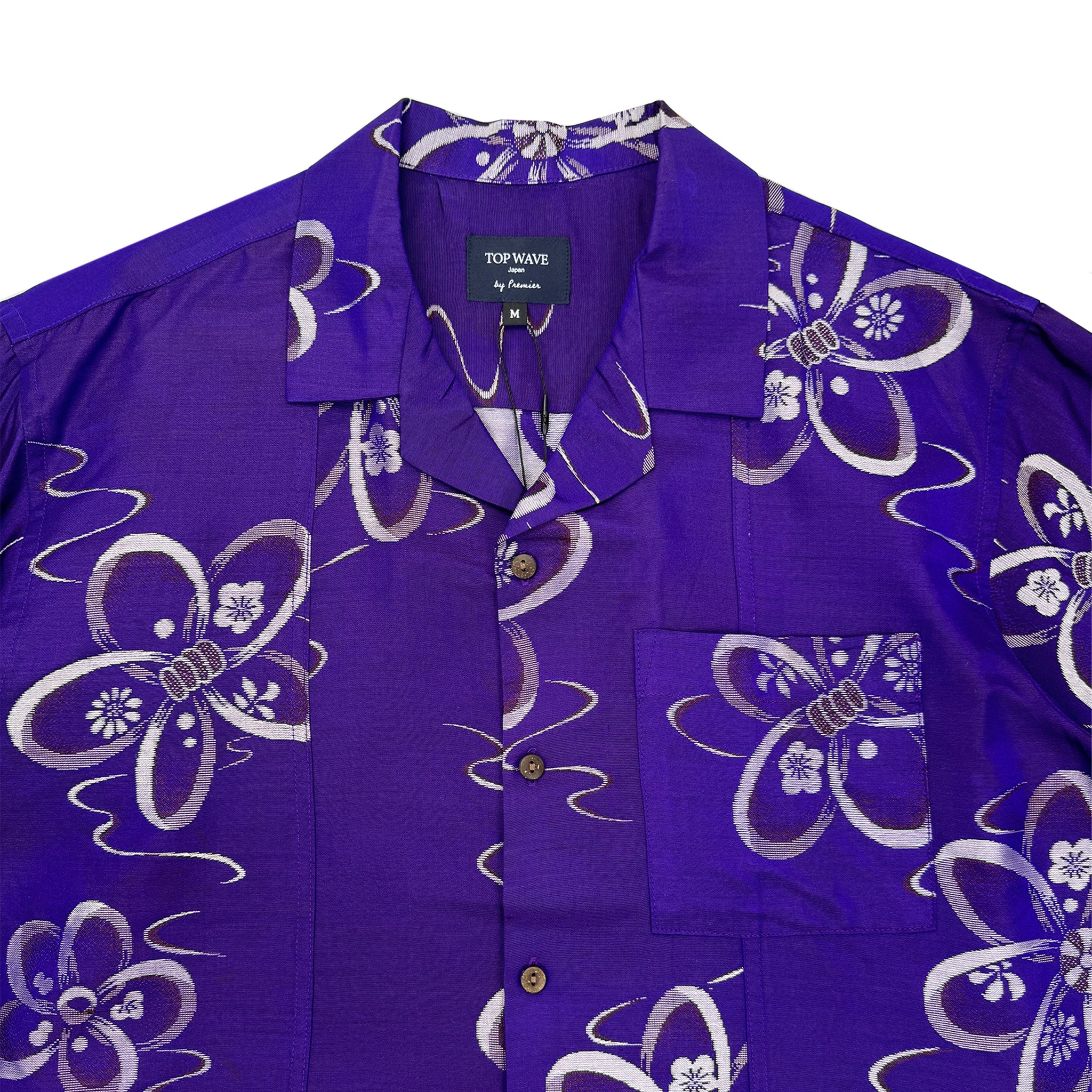 Camisa hawaiana kimono talla M [AHVN-M161]-zoom-3