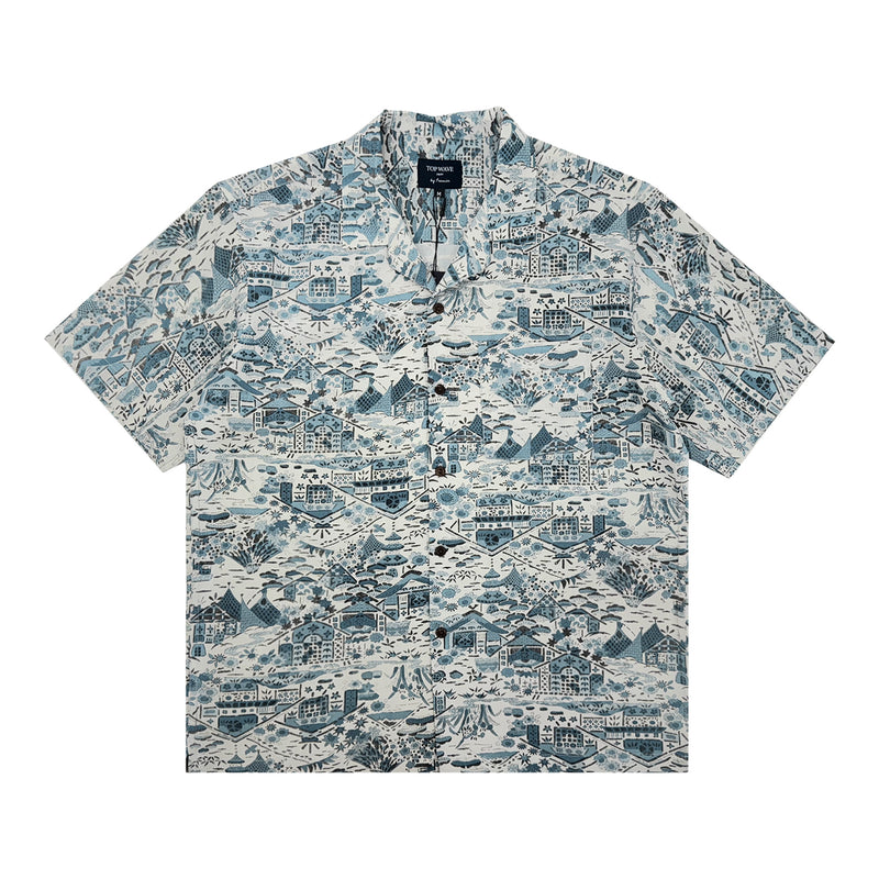 Camisa Hawaiana de Kimono Talla M [AHVN-M162]-zoom-