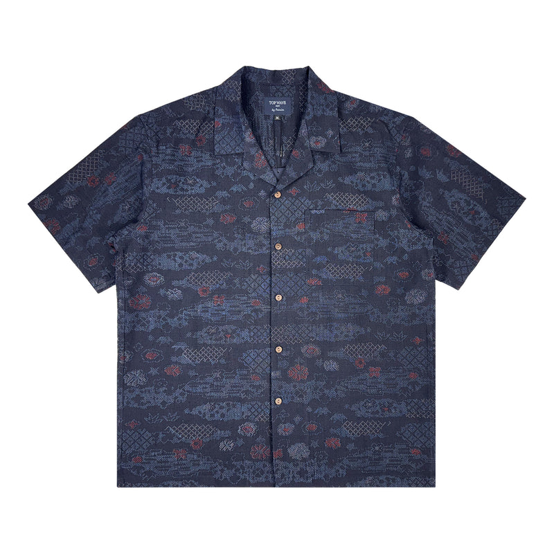 Kimono Aloha Shirt, Talla M [AHVN-M165]-zoom-