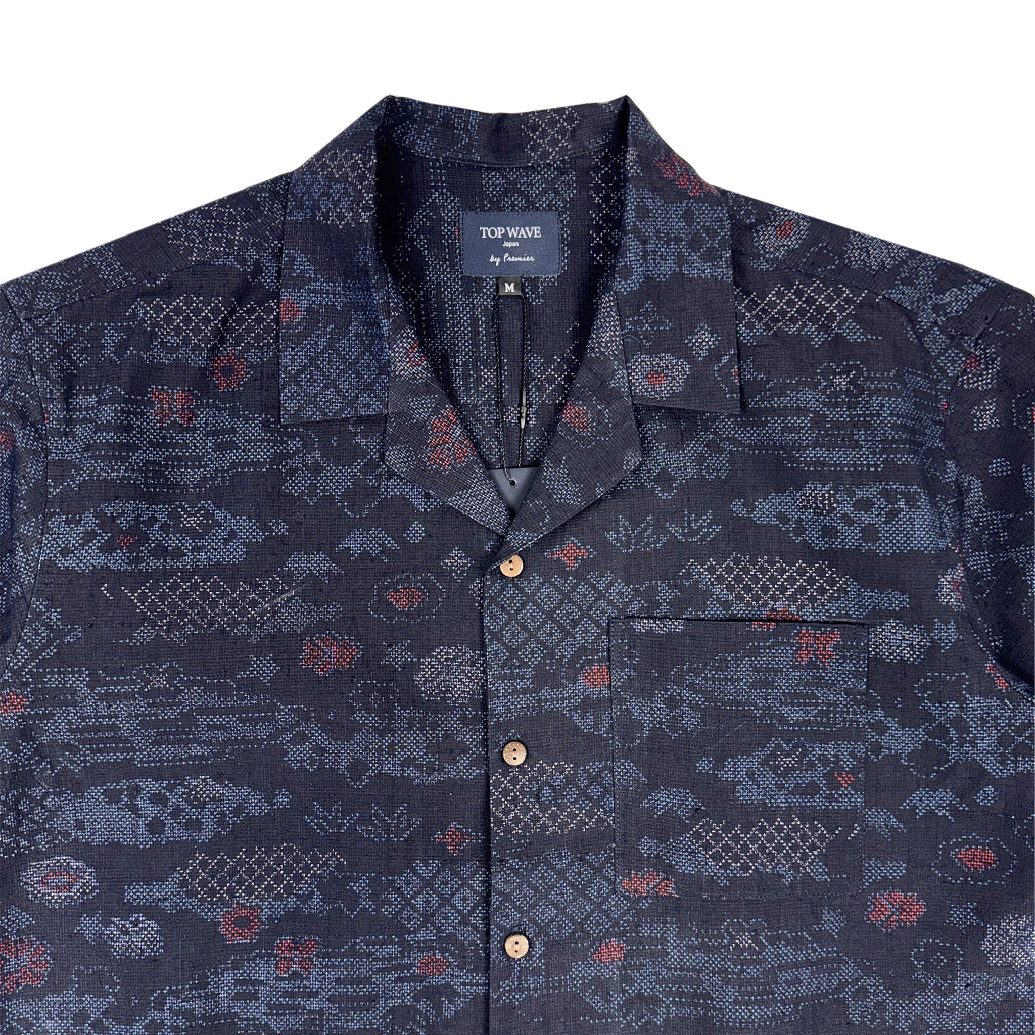 Kimono Aloha Shirt, Talla M [AHVN-M165]-zoom-3