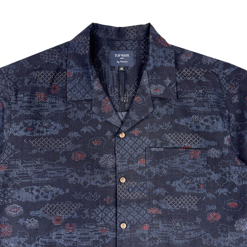Kimono Aloha Shirt, Talla M [AHVN-M165]-zoom-