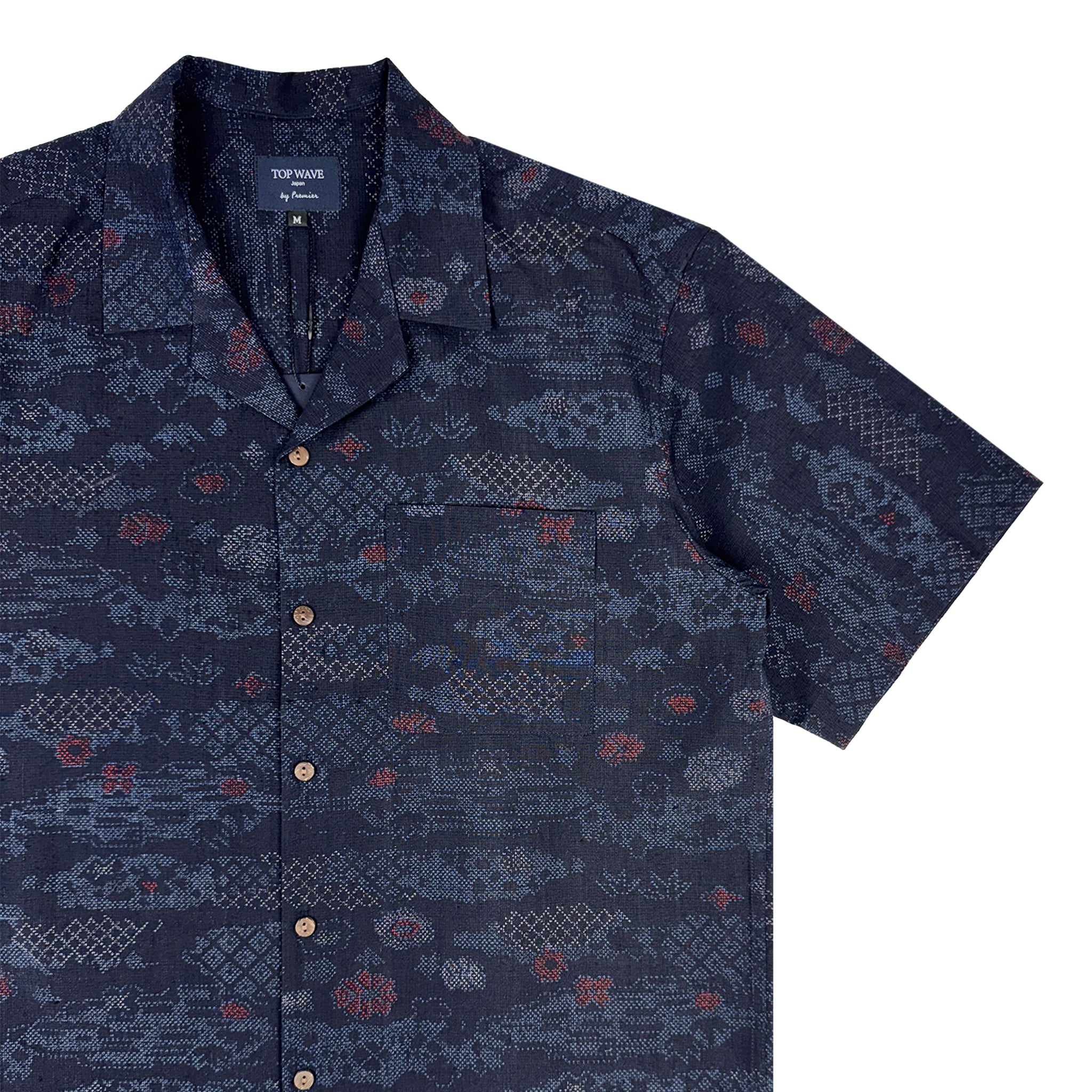 Kimono Aloha Shirt, Talla M [AHVN-M165]-zoom-4