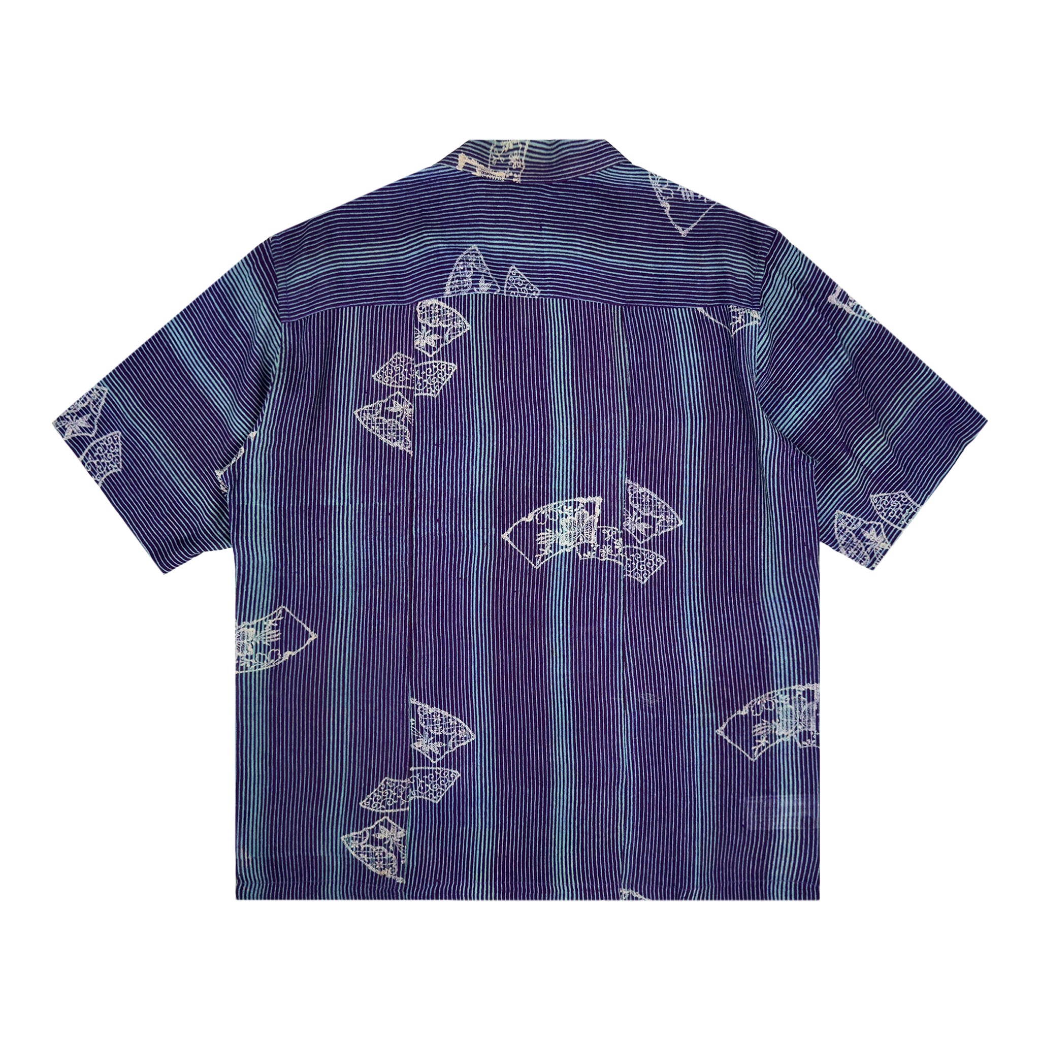 Camisa hawaiana kimono talla M [AHVN-M166]-zoom-2