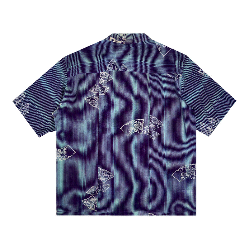 Camisa hawaiana kimono talla M [AHVN-M166]-zoom-