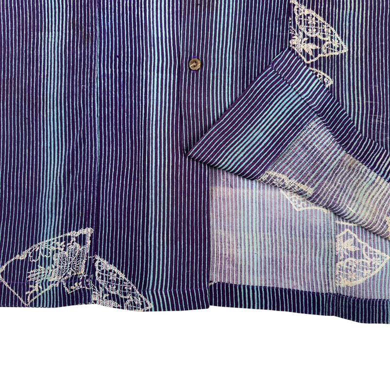 Camisa hawaiana kimono talla M [AHVN-M166]-zoom-
