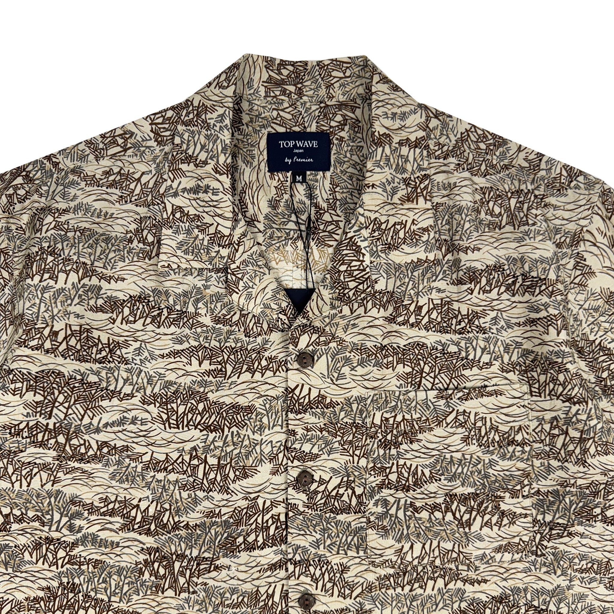 Camisa hawaiana kimono talla M [AHVN-M167]-zoom-3