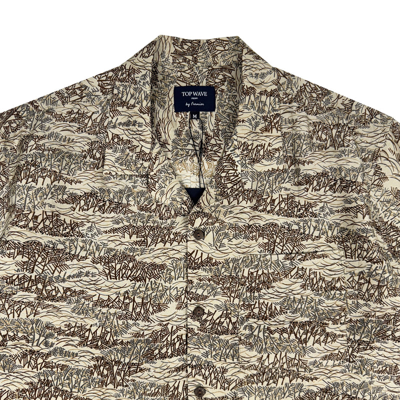 Camisa hawaiana kimono talla M [AHVN-M167]-zoom-