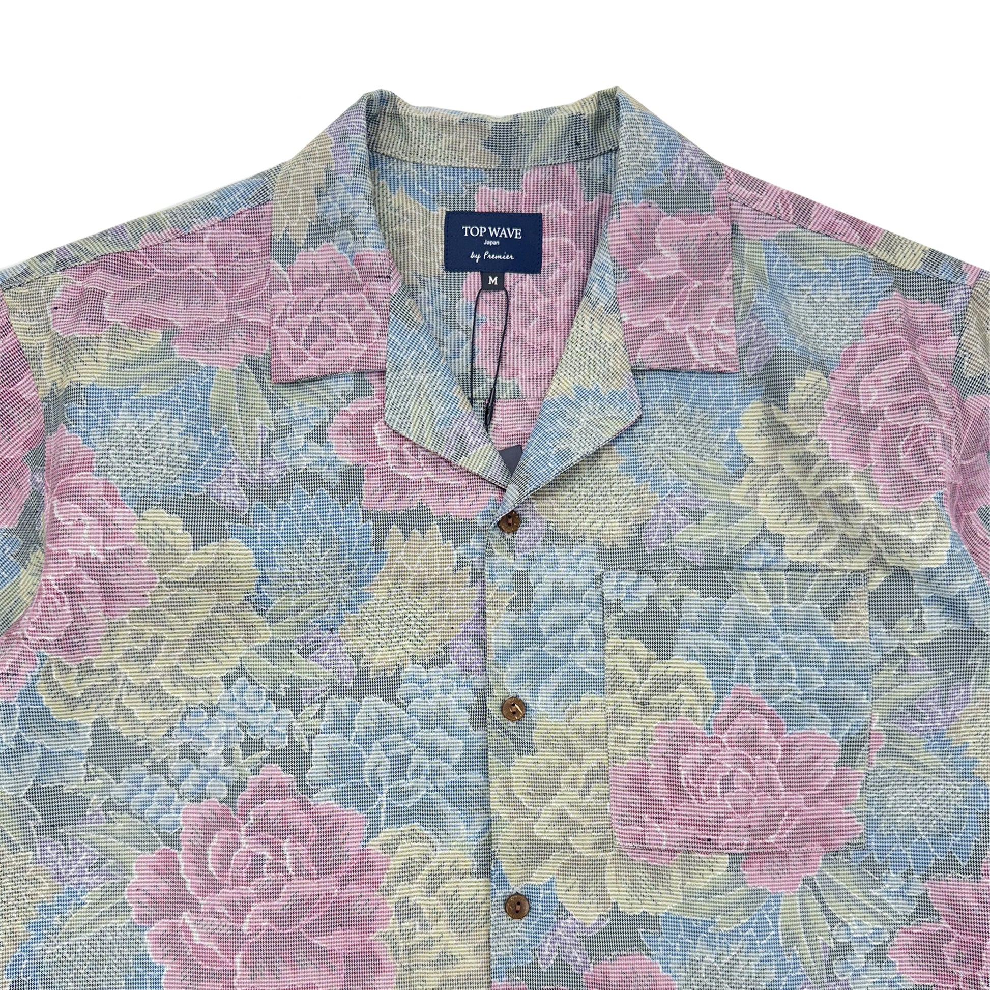 Camisa hawaiana kimono talla M [AHVN-M171]-3
