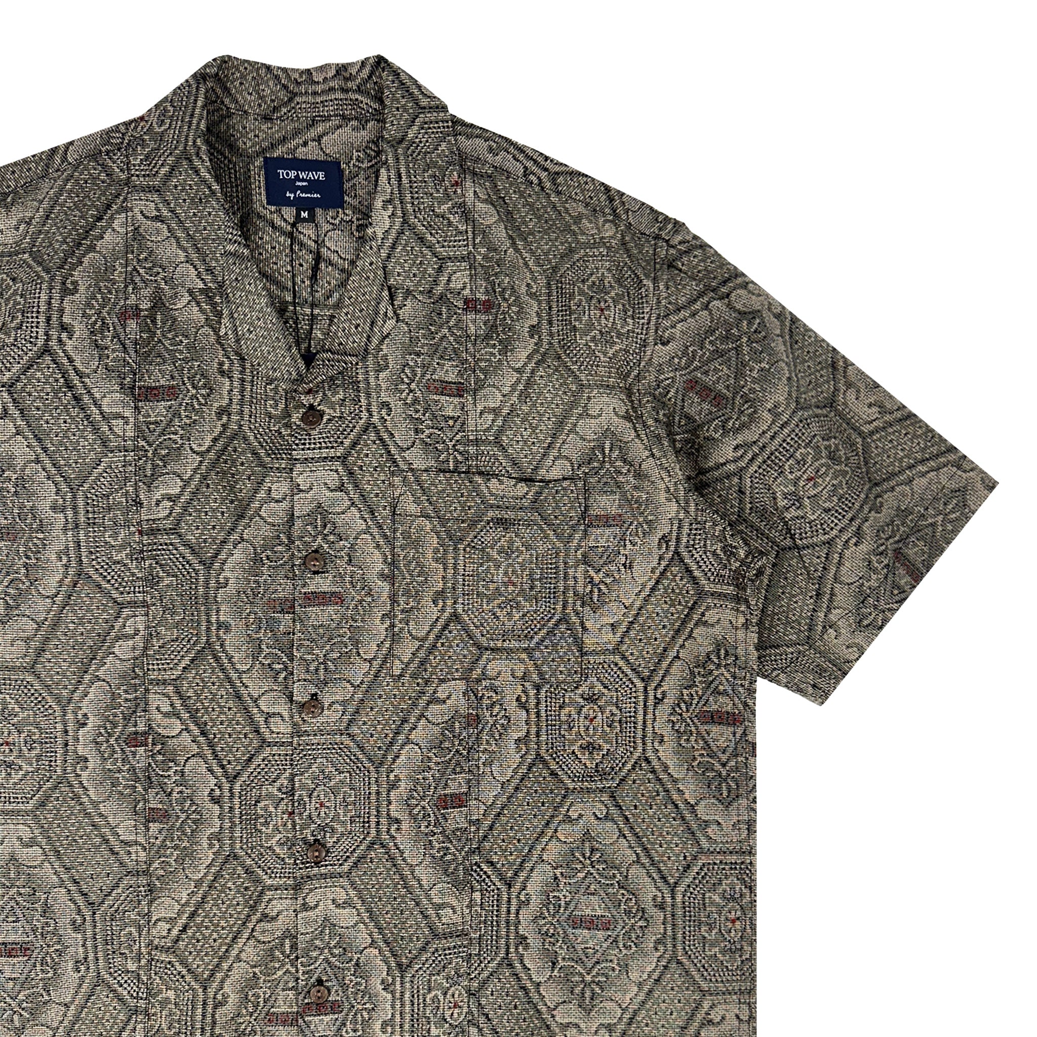 Camisa hawaiana kimono talla M [AHVN-M176]-zoom-4