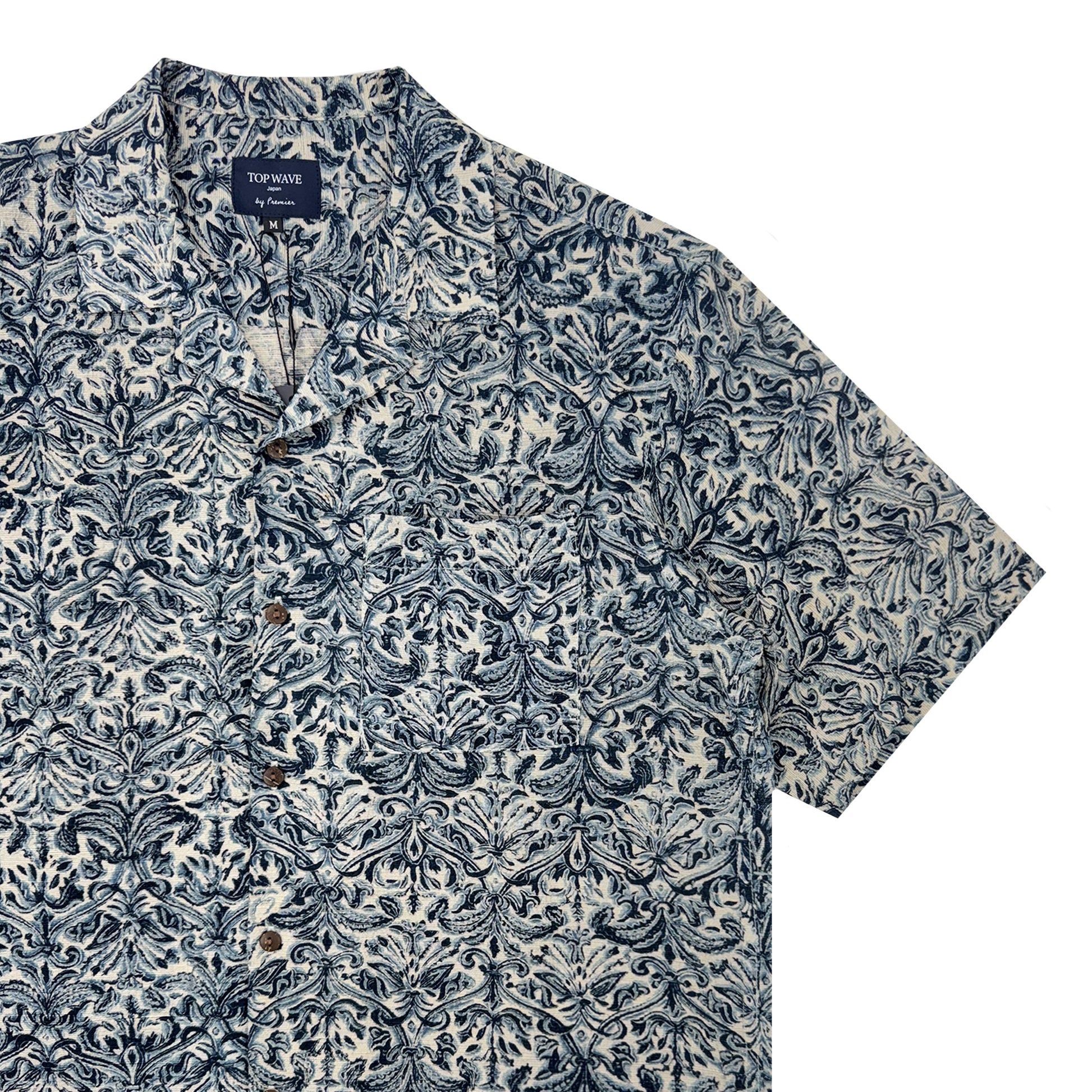 Camisa Aloha Kimono Talla M [AHVN-M202]-4