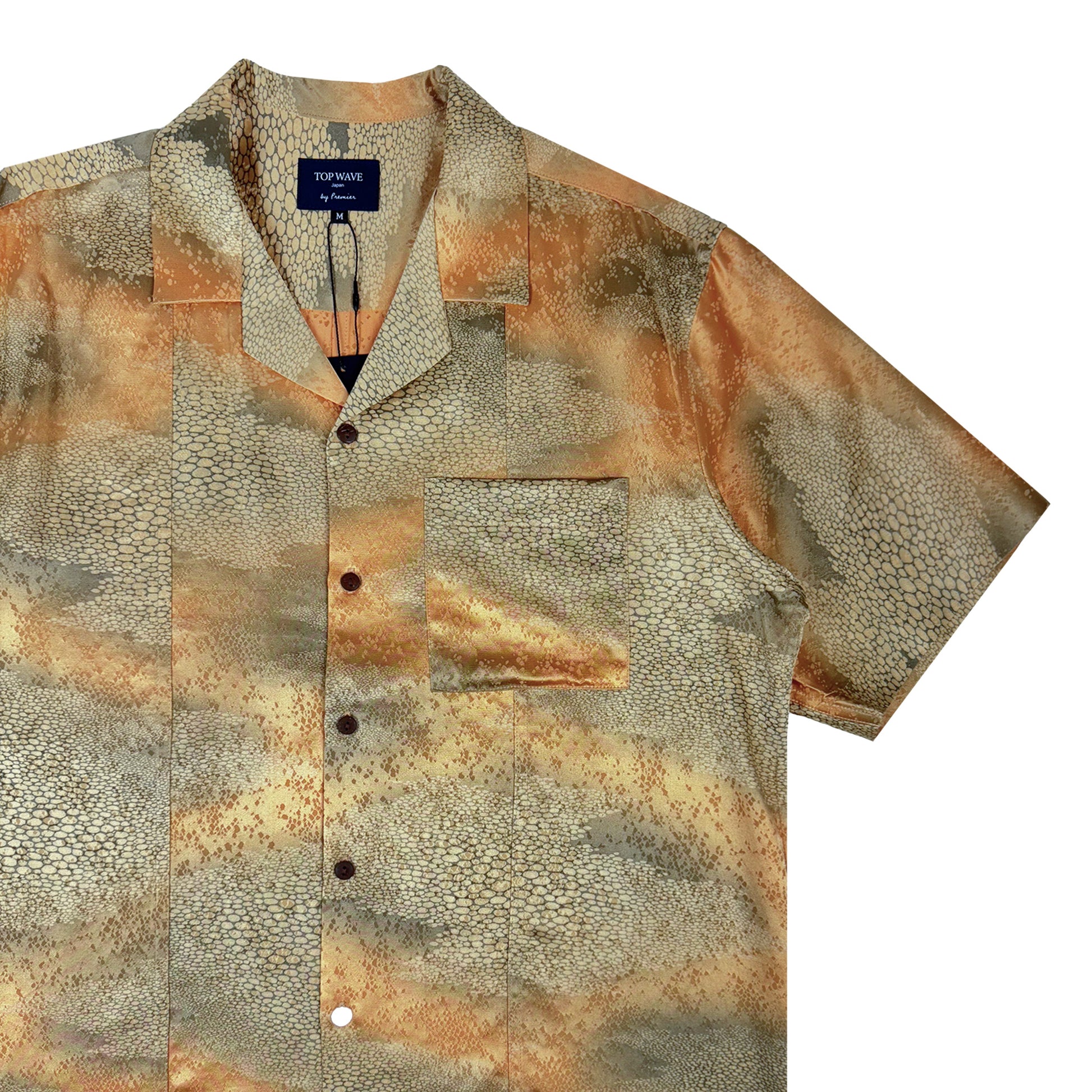 Kimono Hawaiian Shirt, size M [AHVN-M203]-4